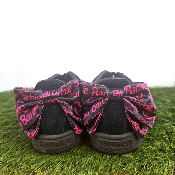 Puma x Barbie Black and Pink Sneakers - Picture 6 of 10